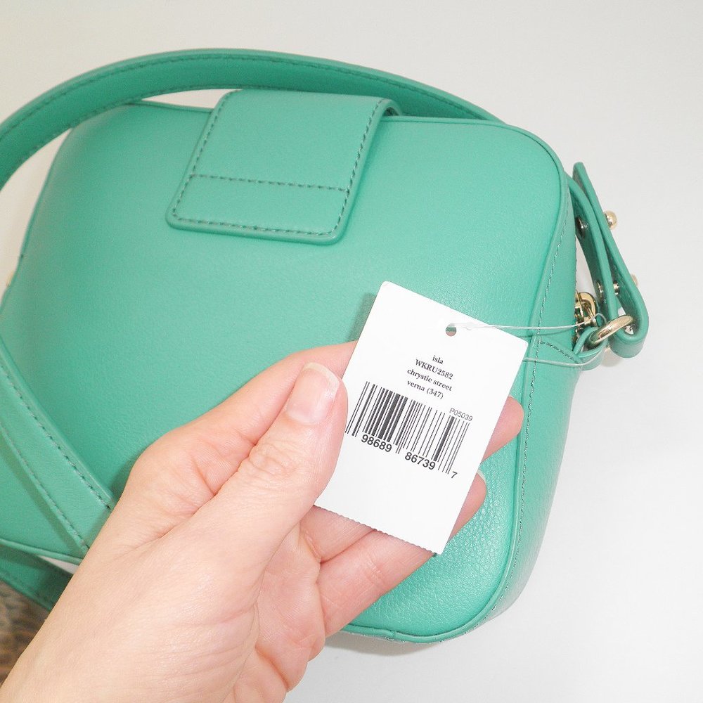 Kate Spade Isla Mint Green Crossbody Camera Bag - Picture 6 of 7